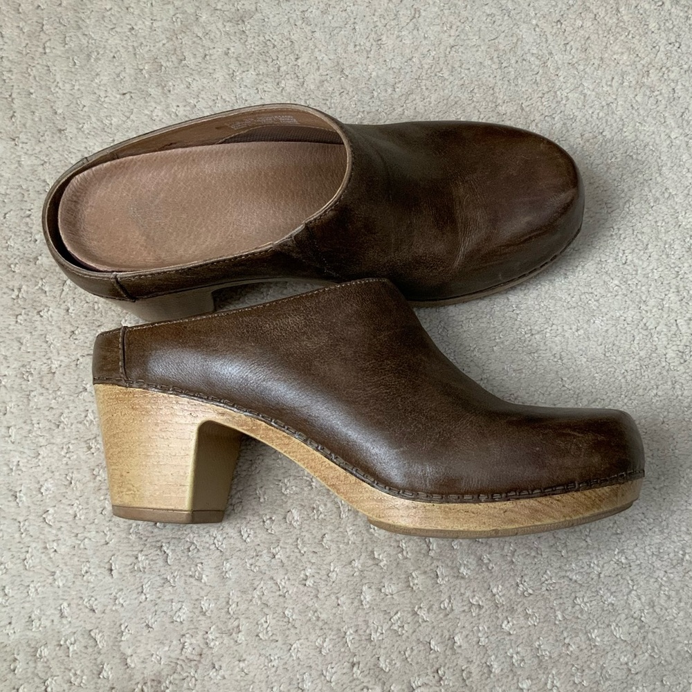 Dansko Women's Abbie Slip On Heel Clog, Size 39